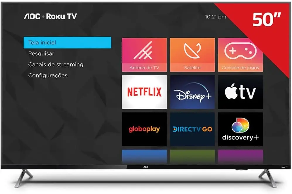 TV AOC Roku 4K
